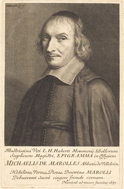L'Abbe Michel de Marolles