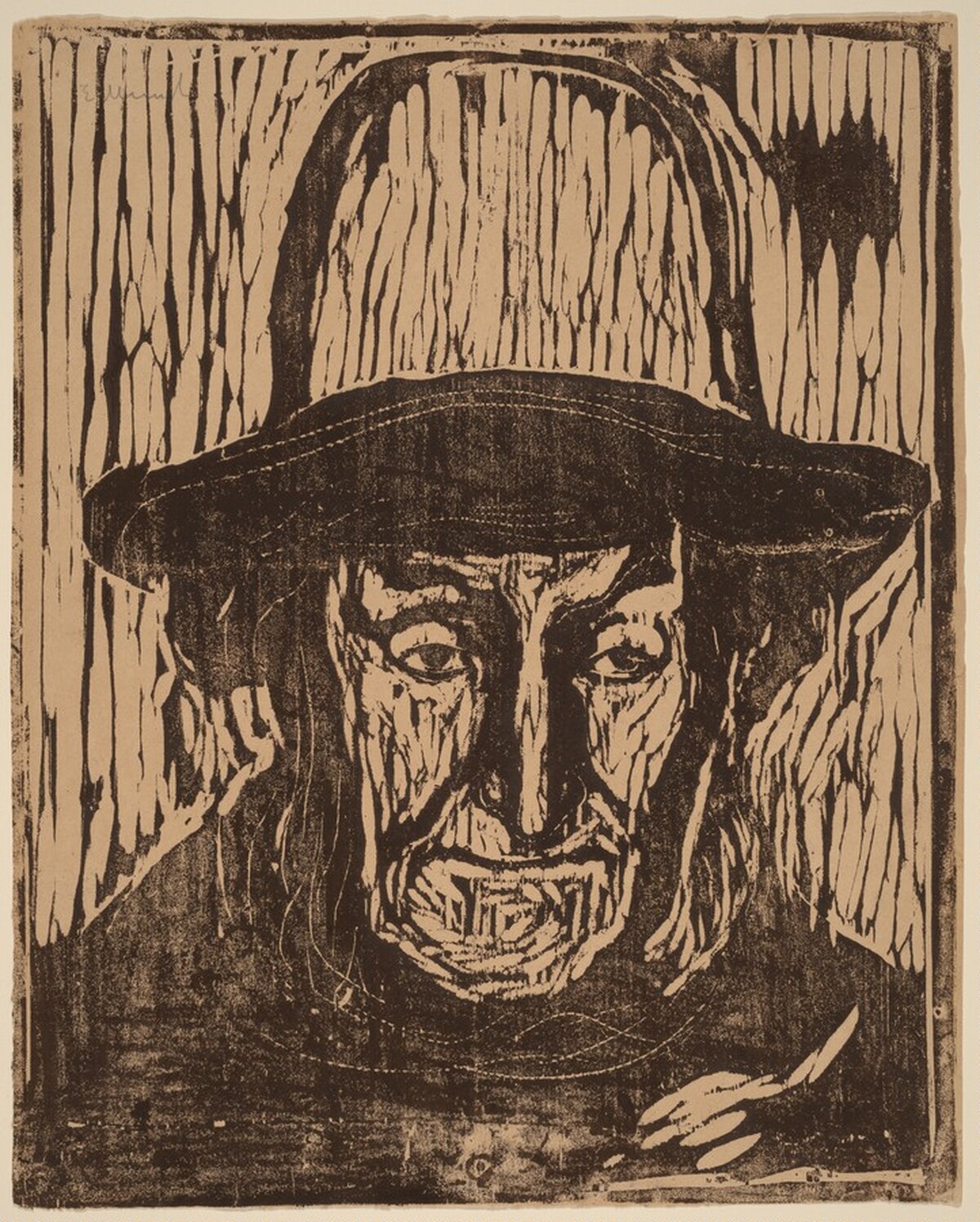 The Old Seaman by Edvard Munch