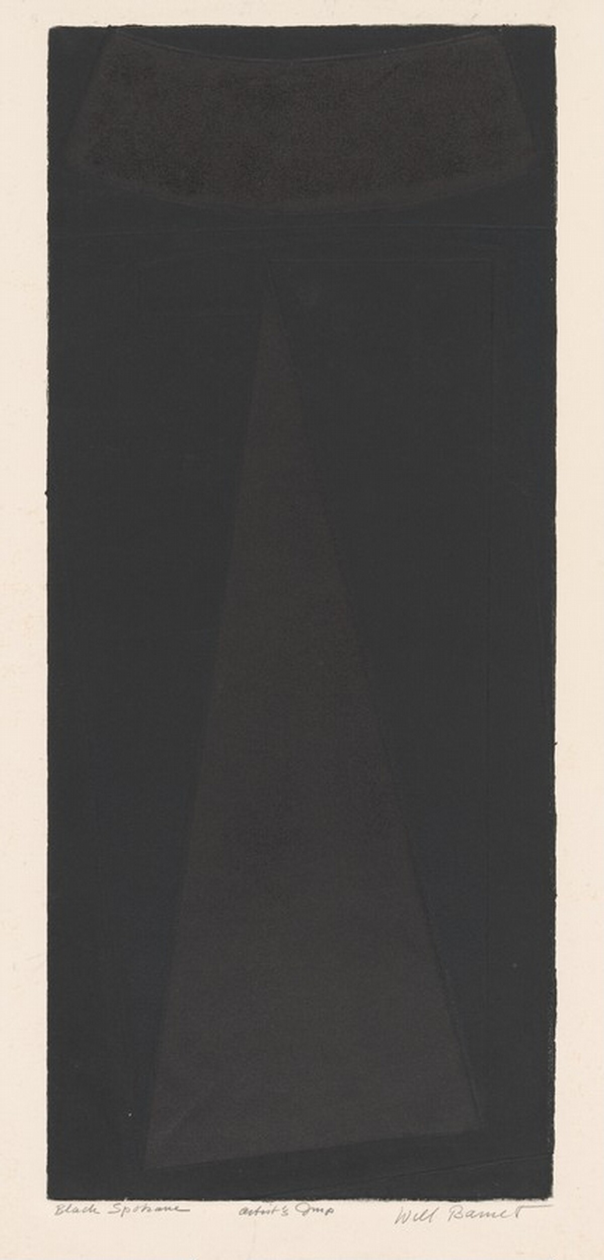 Black Spokane by Will Barnet