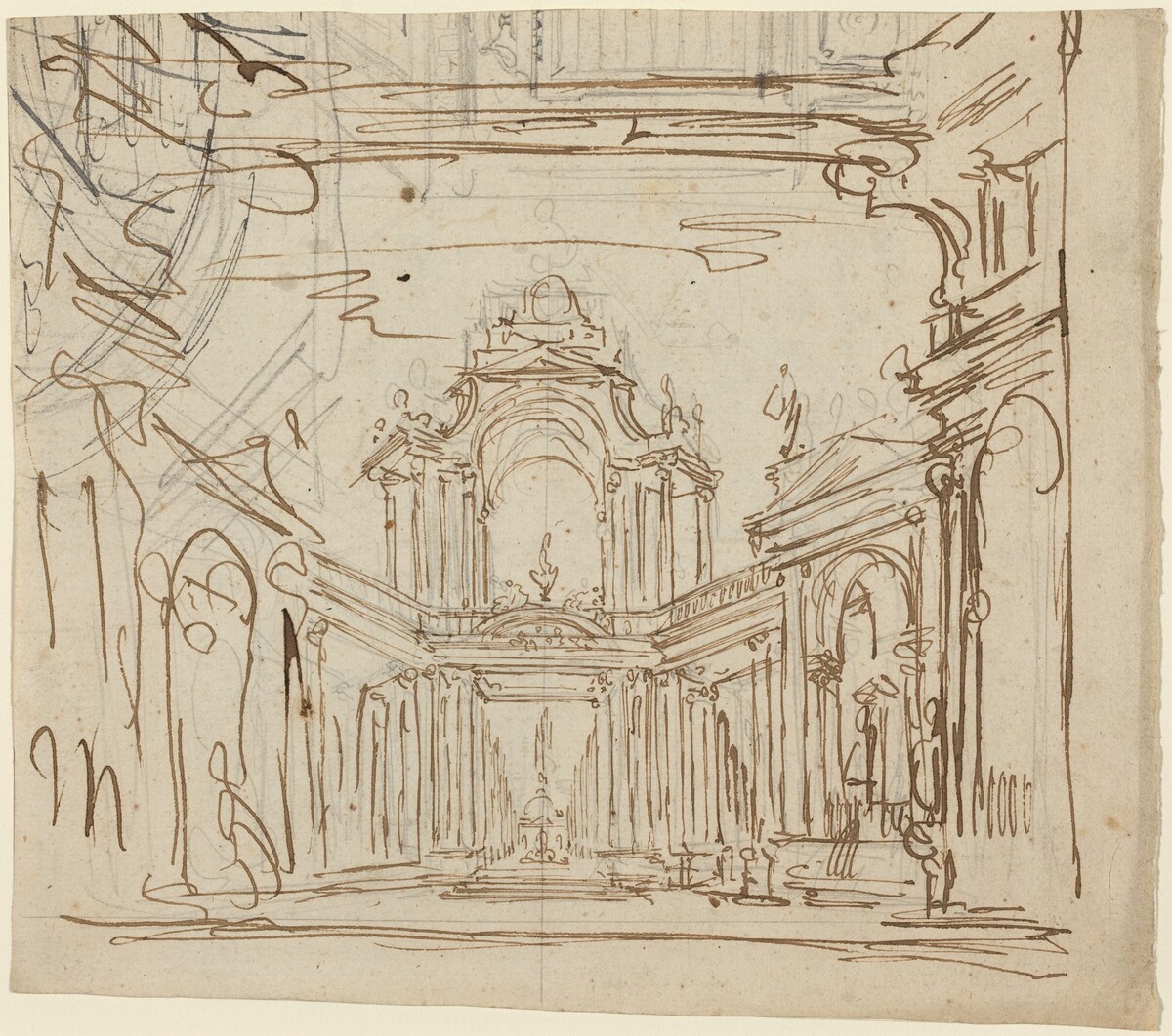 Stage Design by Italian 18th Century