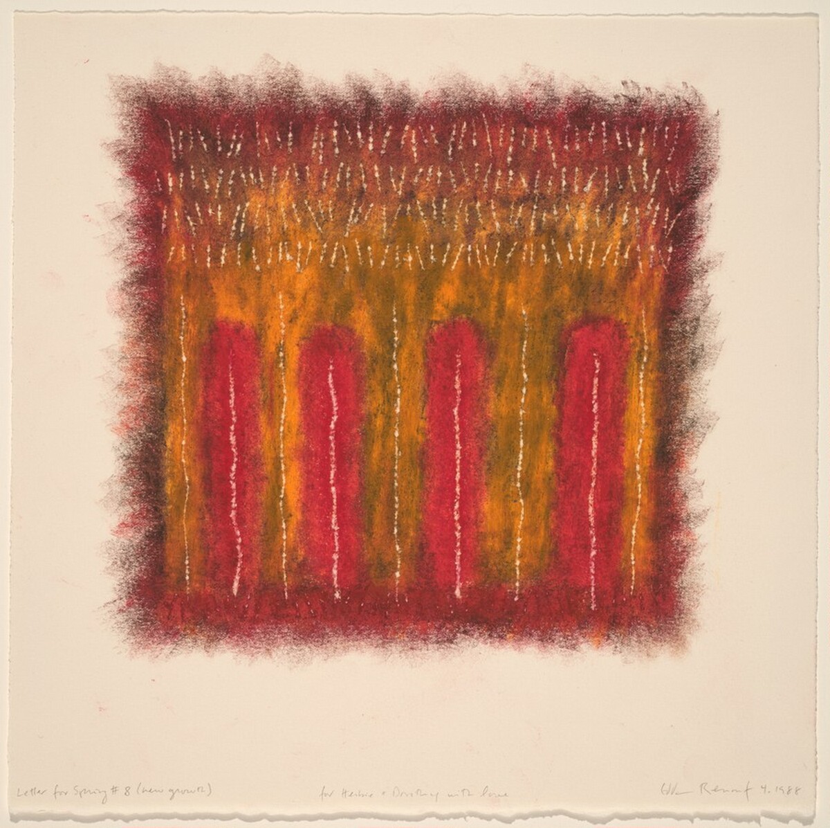 Letter for Spring #8 (new growth) by Edda Renouf