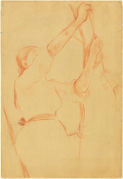 Girl Picking Cherries