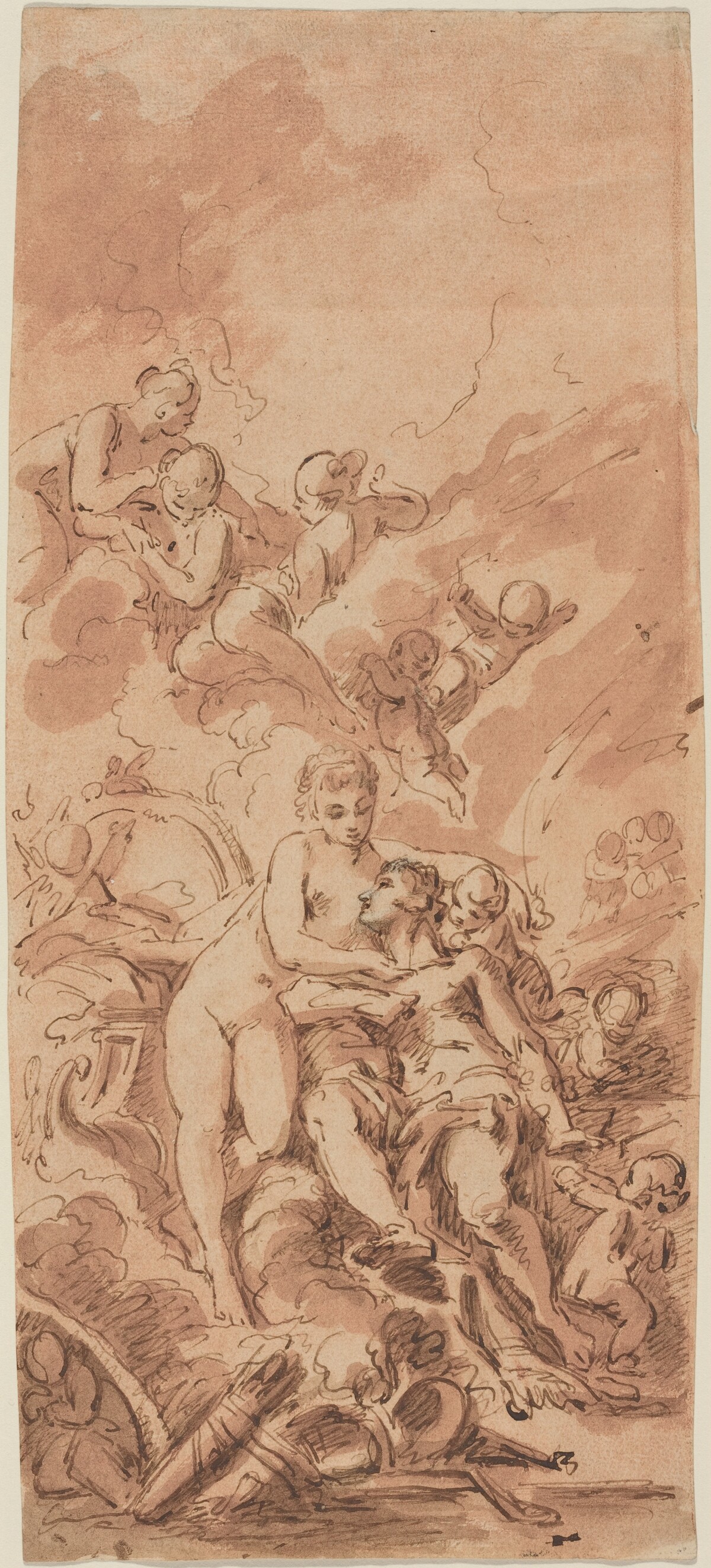 Venus at the Forge of Vulcan by French 18th Century