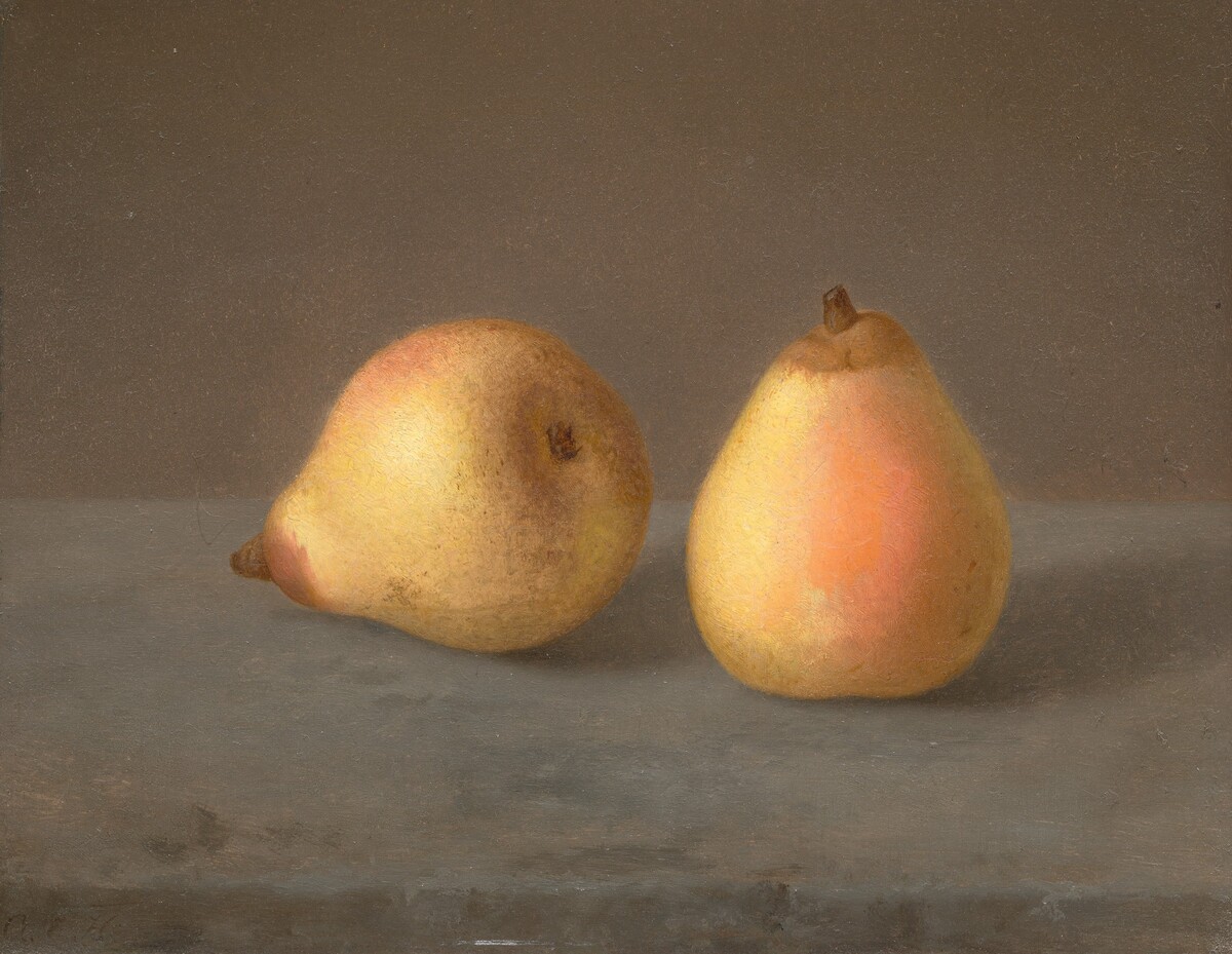 Two McLaughlin Pears by Anna Eliza Hardy
