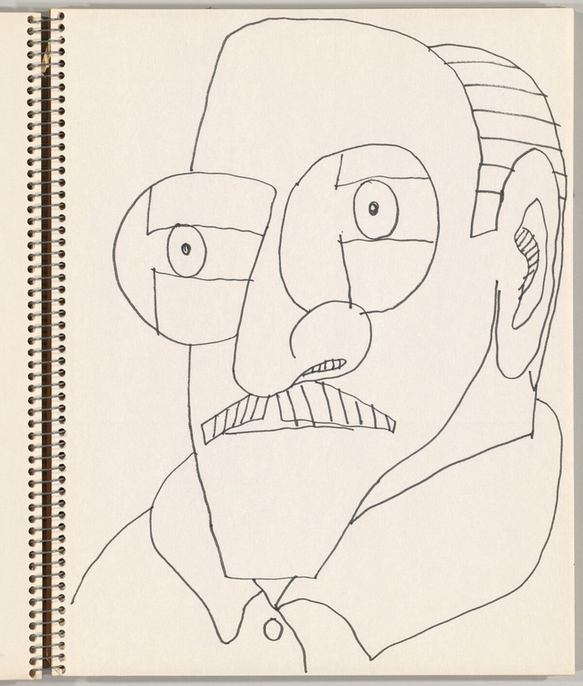 Self-Portrait by Saul Steinberg
