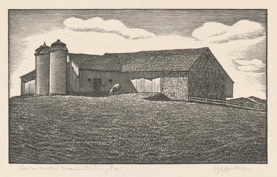 Barn Near Mannheim, Pennsylvania
