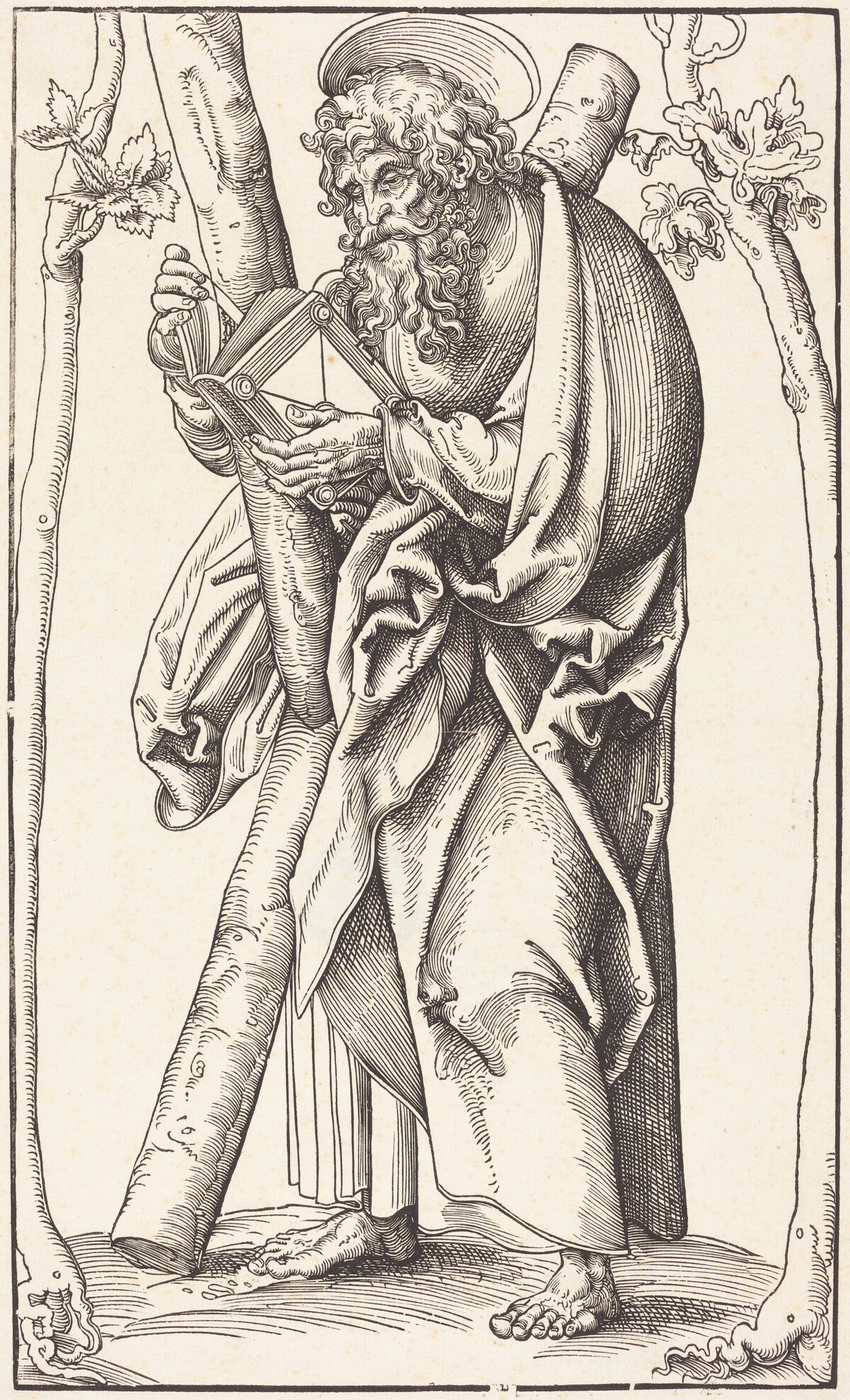 Saint Andrew by Lucas Cranach the Elder