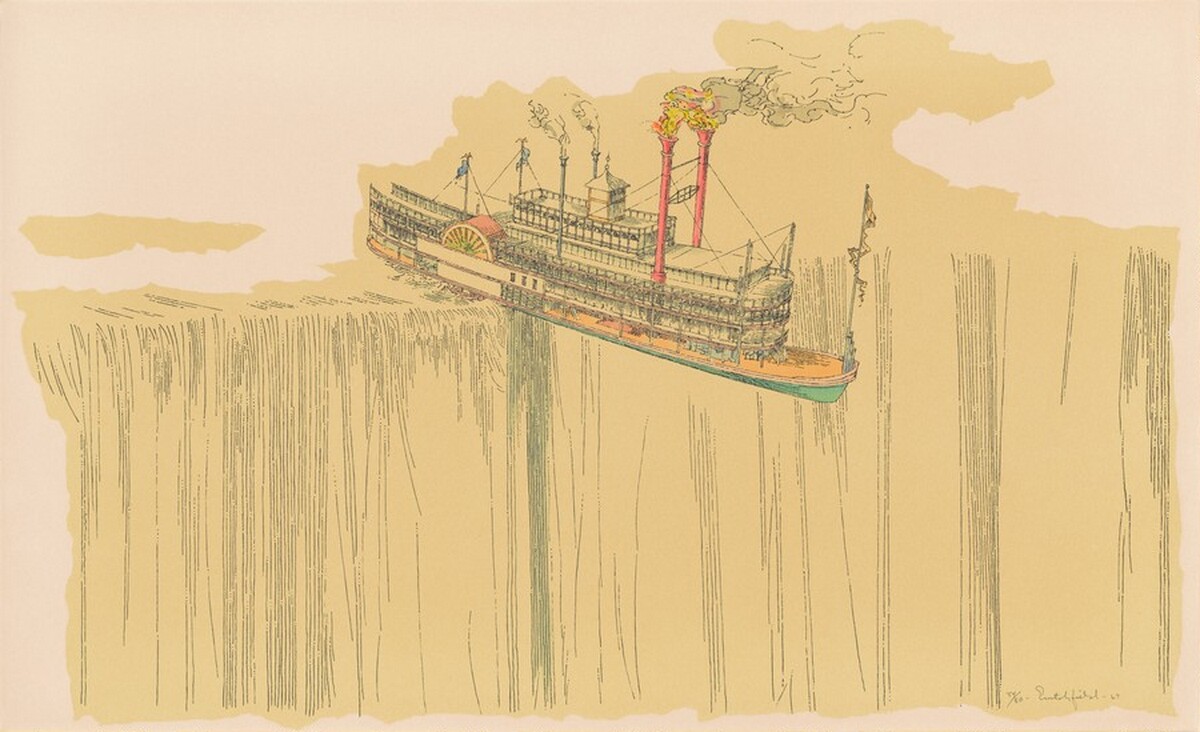 Riverboat from Americana Suite by William Crutchfield