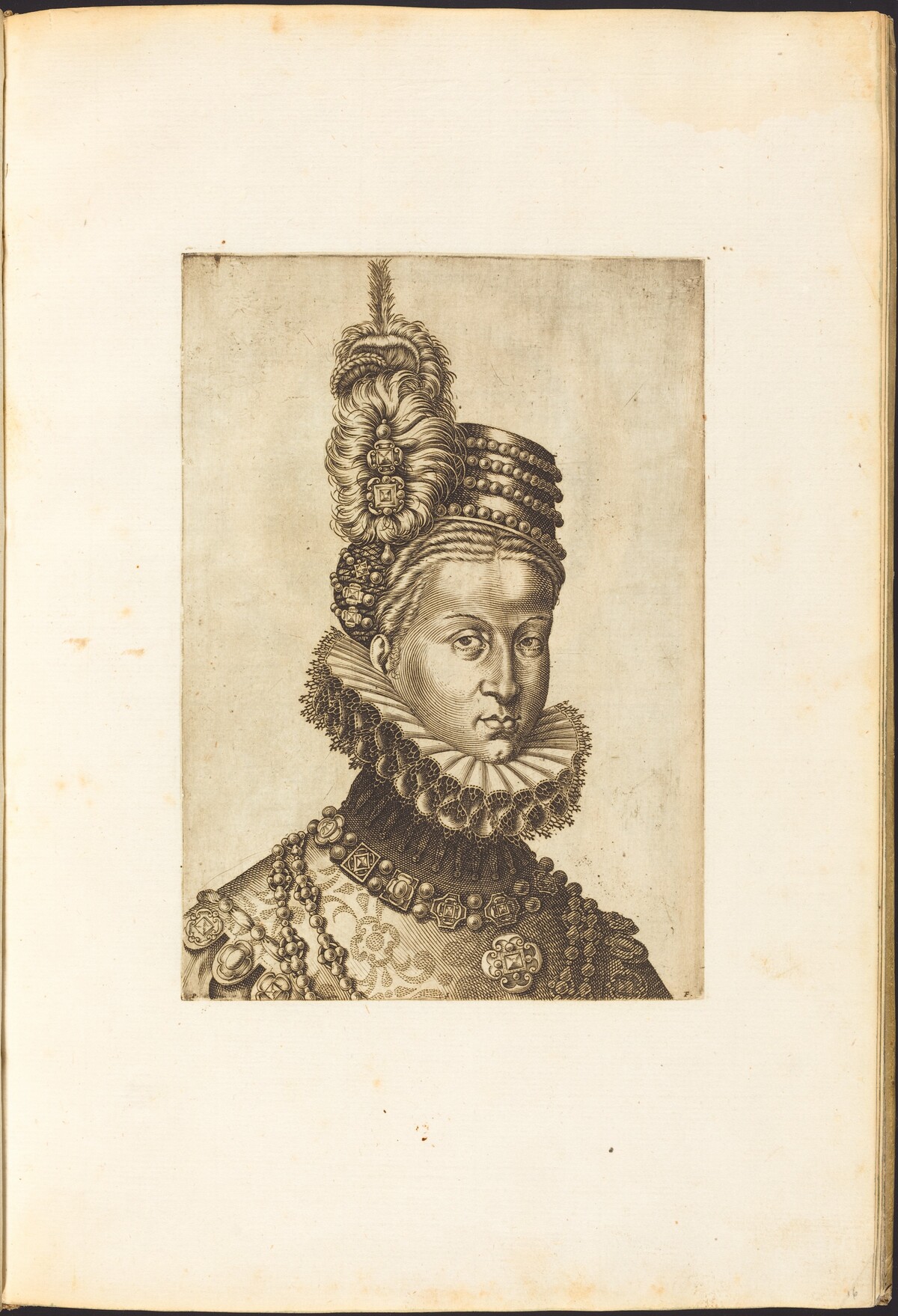 Print from Drawing Book by Luca Ciamberlano