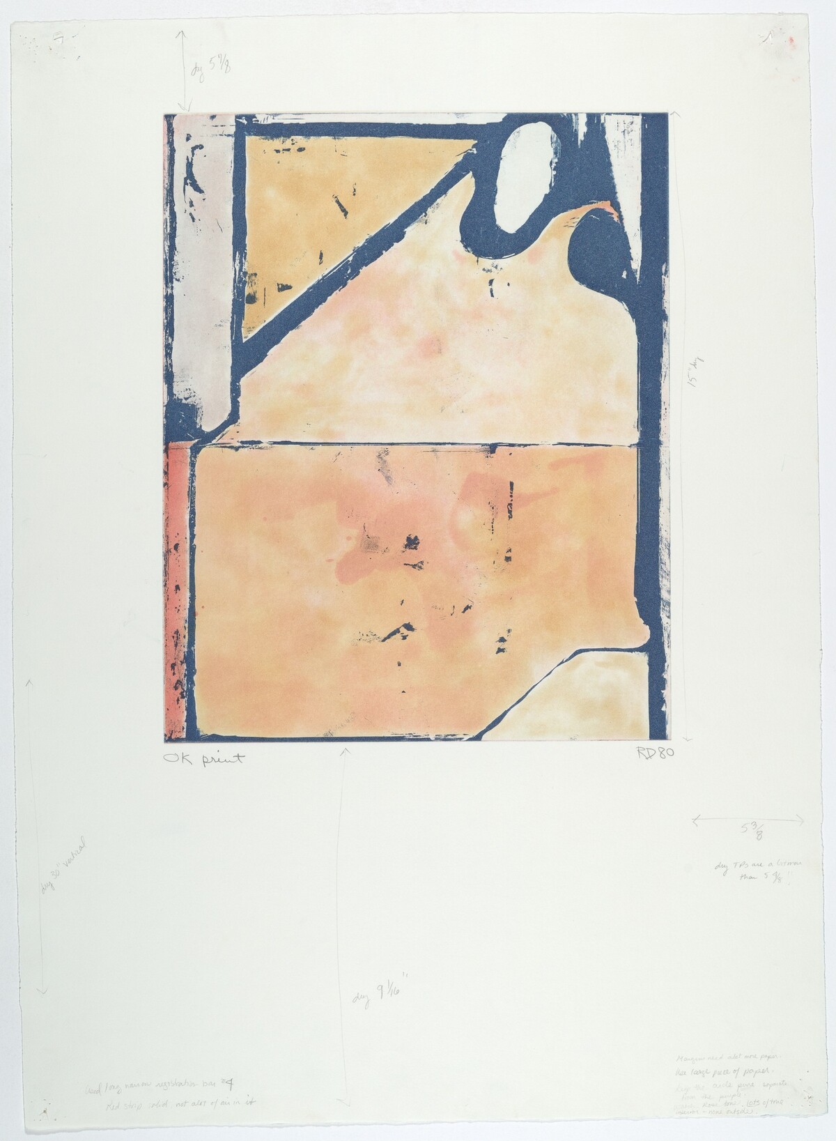 Blue Loop by Richard Diebenkorn
