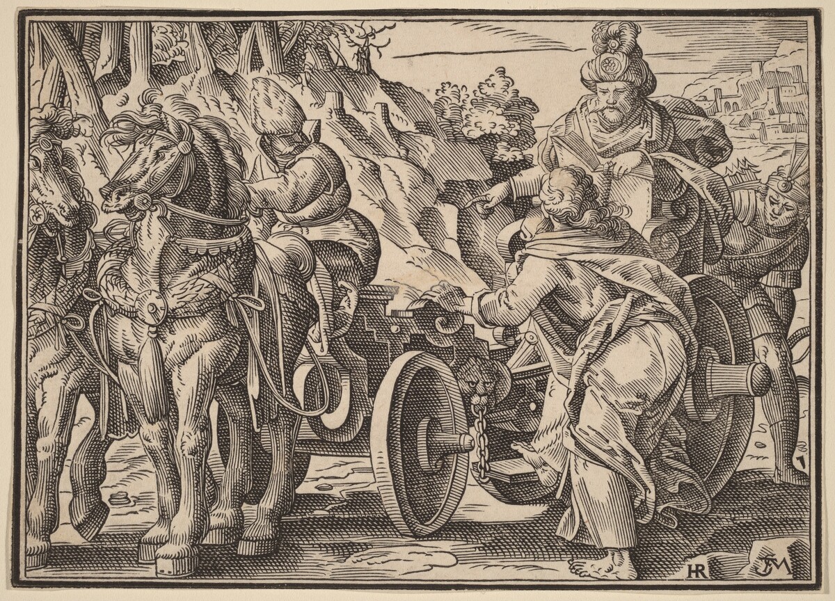 Christ Tells His Disciples of the Last Judgment by Christoph Murer