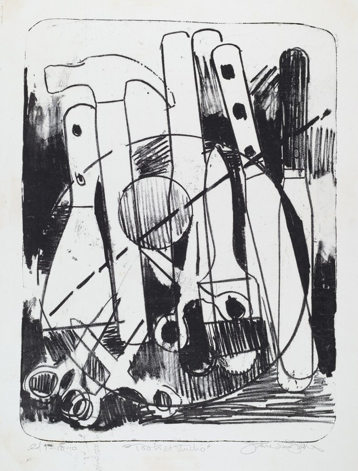 Tools At Studio by James Jones