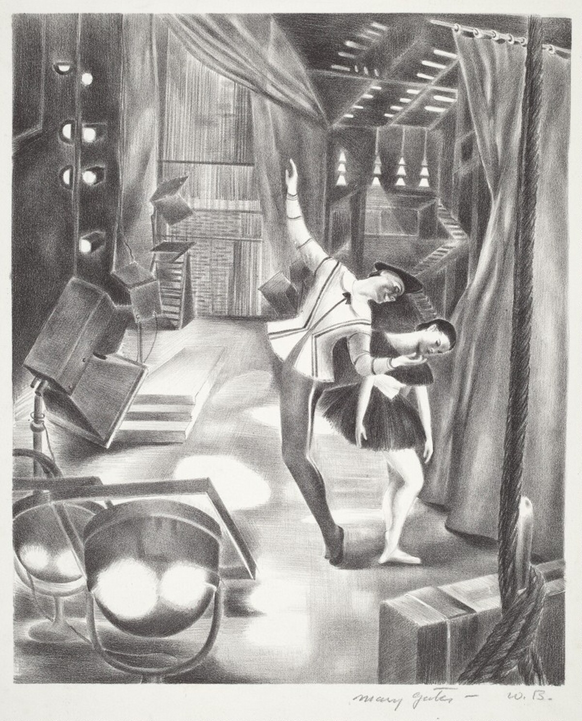 Untitled (Performers) by Mary Gates