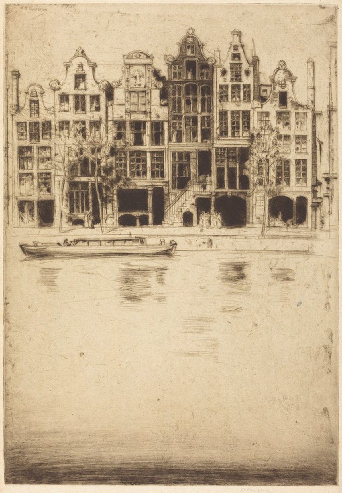 Souvenir d'Amsterdam by David Young Cameron