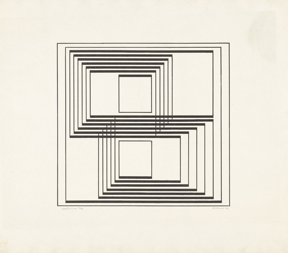 Seclusion by Josef Albers