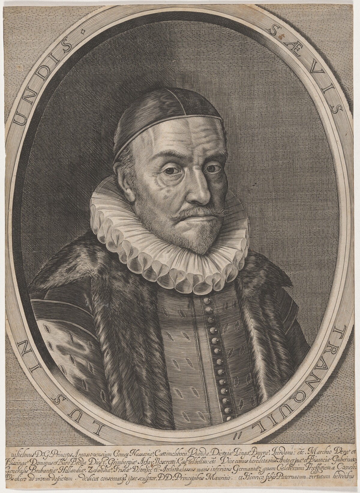 William, Prince of Orange by Cornelis Visscher after Gerrit van Honthorst