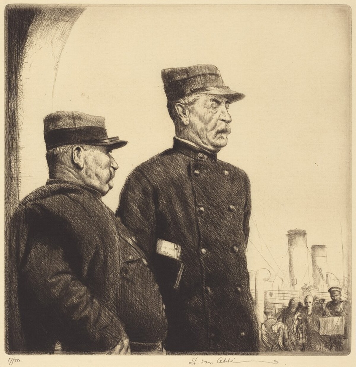 French Customs by Salomon van Abbé