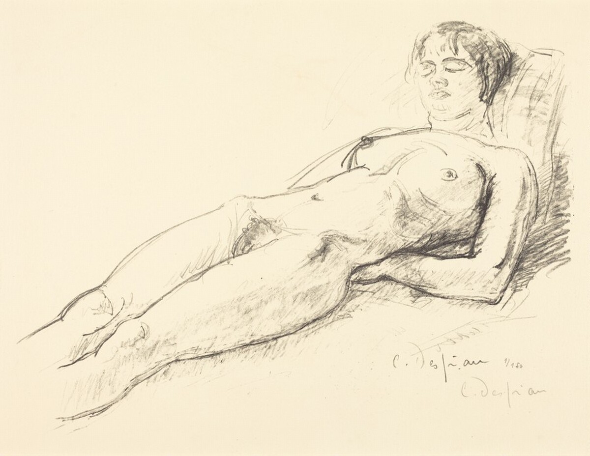 Reclining Nude by Charles Despiau