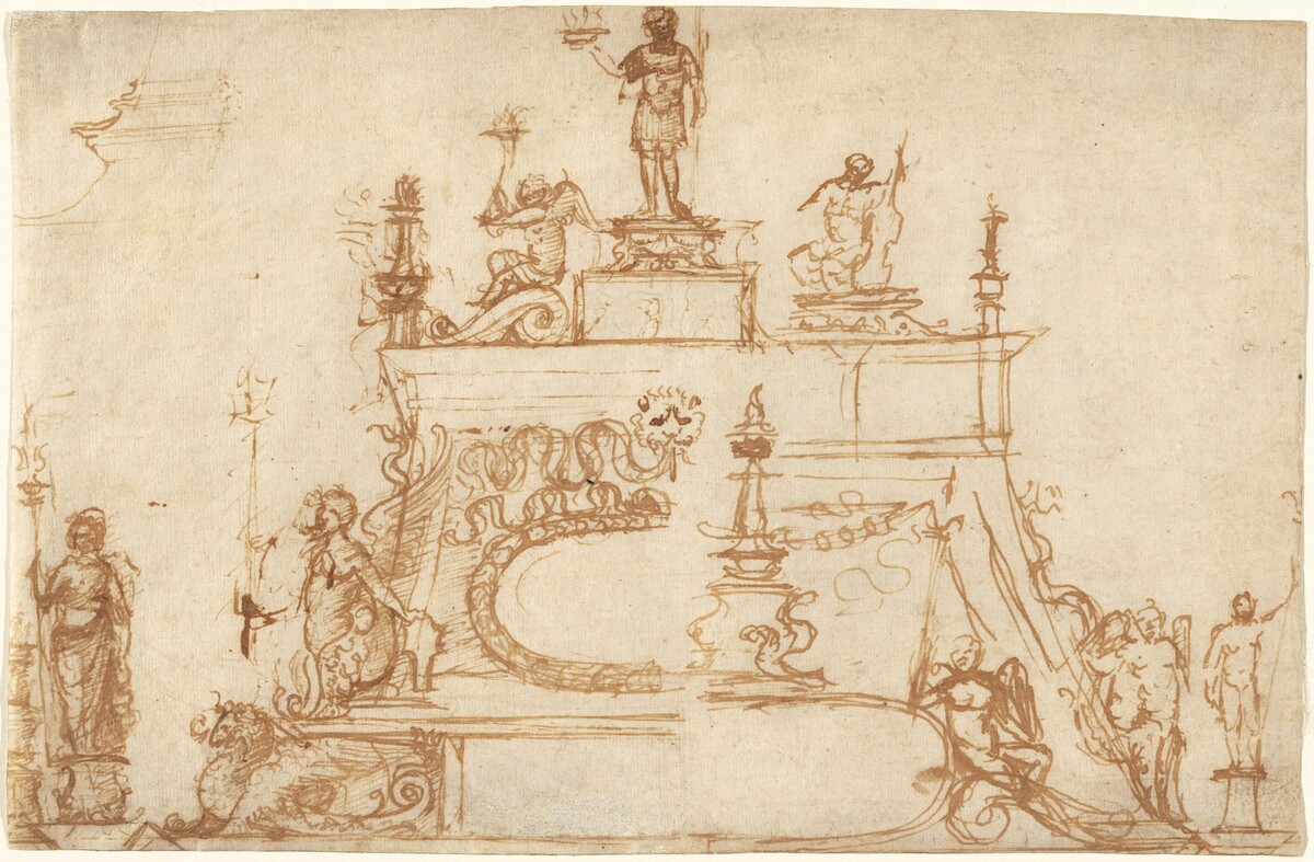 Studies for Small Bronzes with Classical Motifs by Paduan, Circle of Andrea Riccio