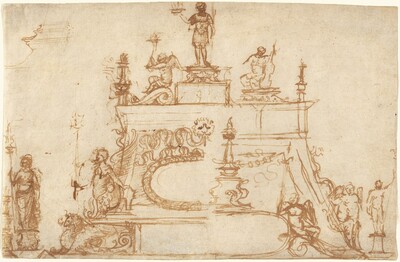 Studies for Small Bronzes with Classical Motifs
