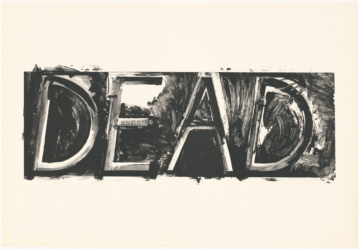 Dead by Bruce Nauman