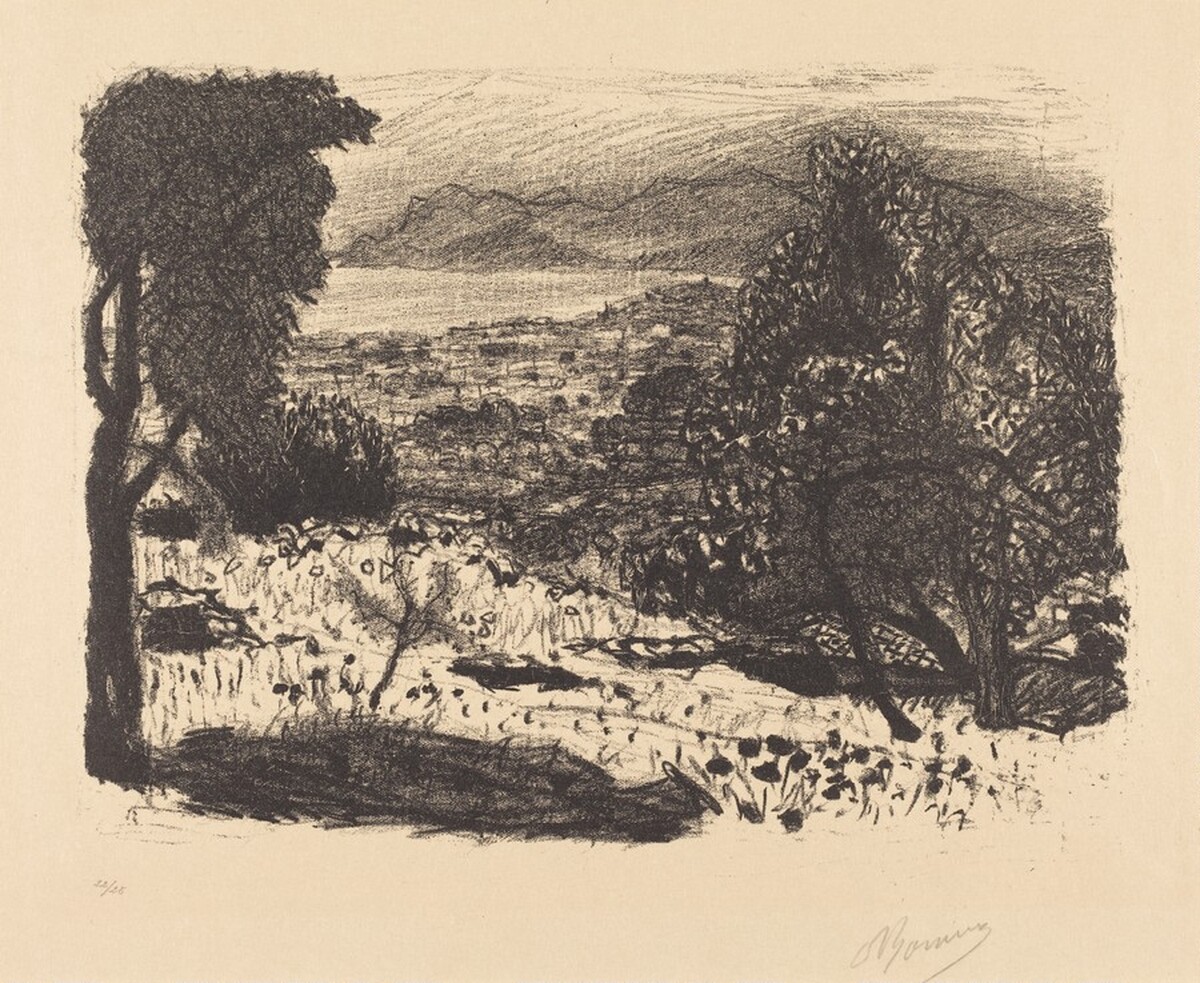 Landscape from the South of France (Paysage du Midi) by Pierre Bonnard