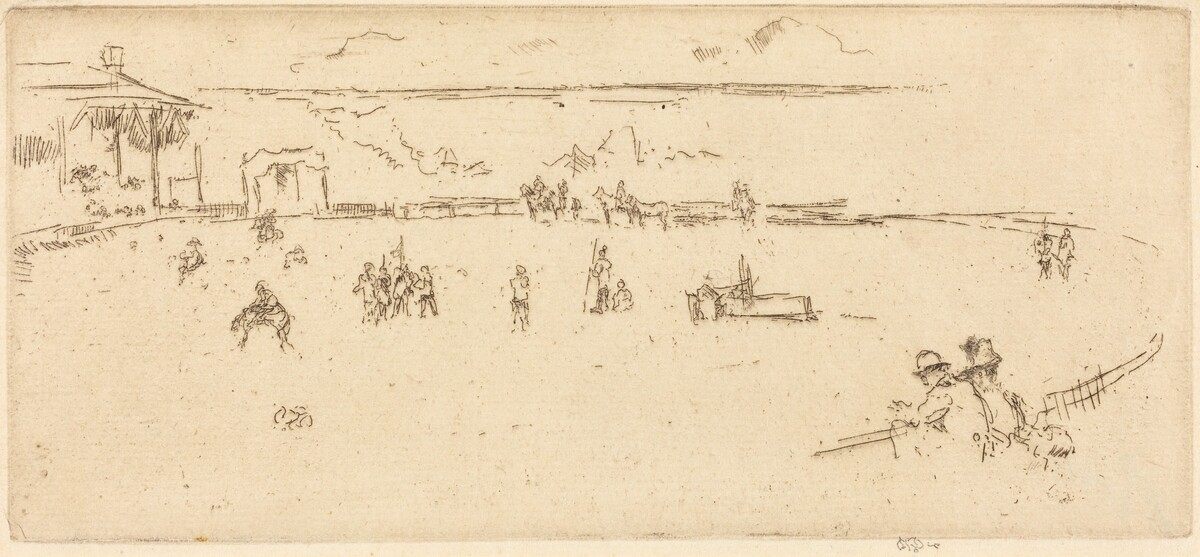 Bucking Horse by James McNeill Whistler