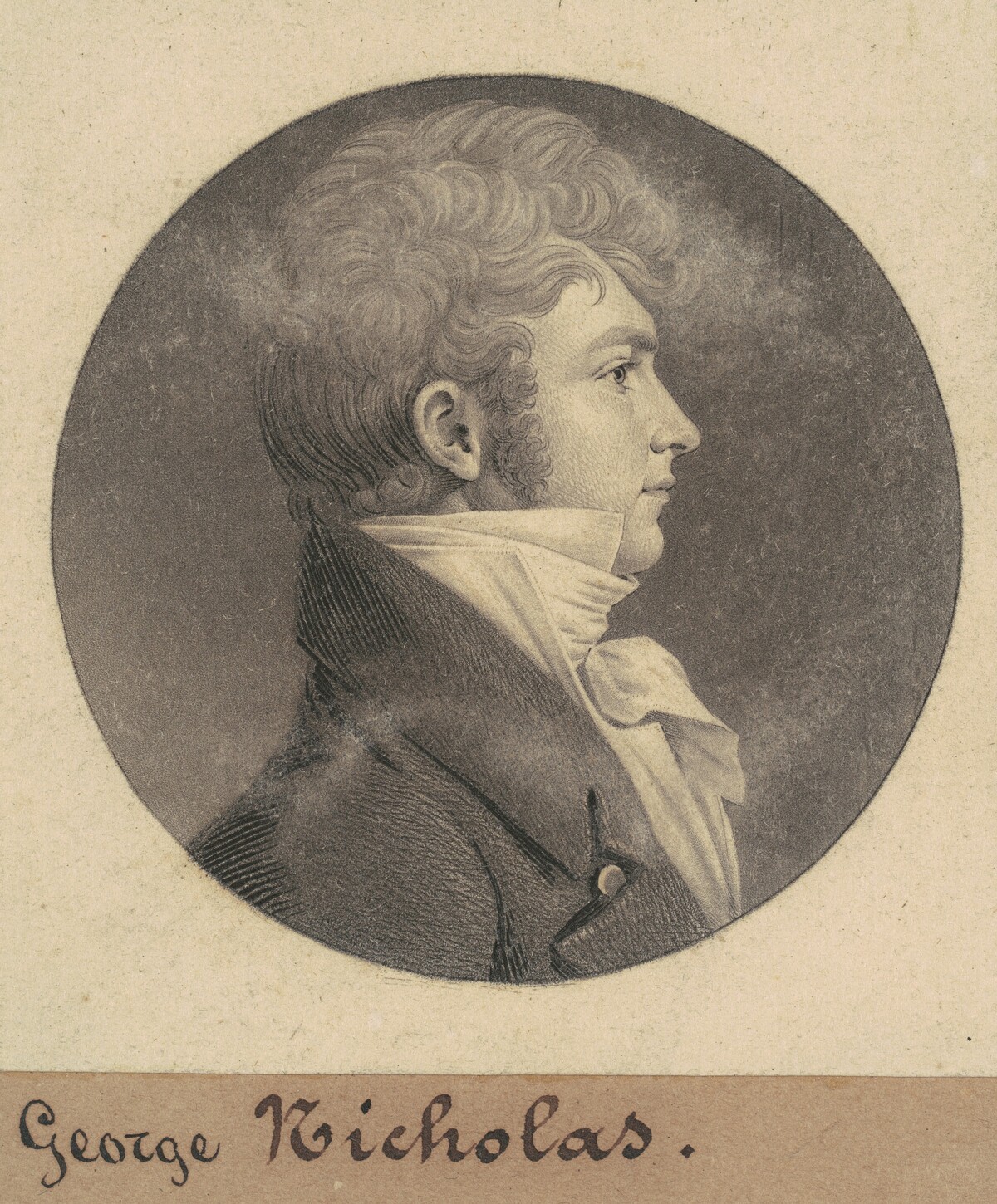 James Crenshaw Anthony by Charles B. J. Févret de Saint-Mémin