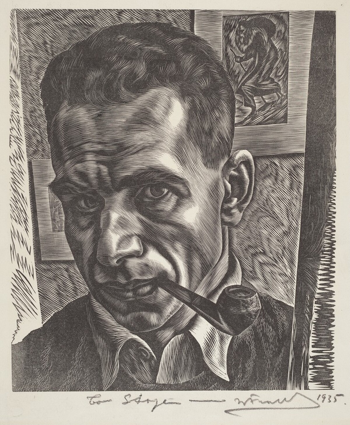 Self-Portrait by Isac Friedlander