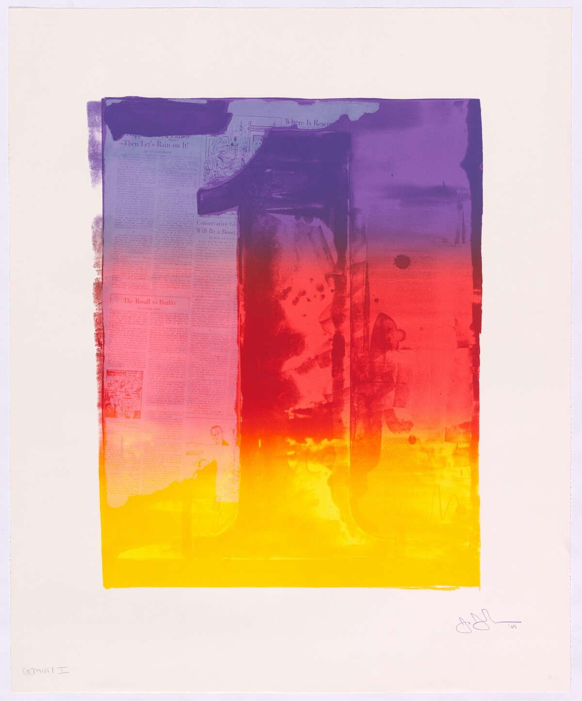 Figure 1 by Jasper Johns