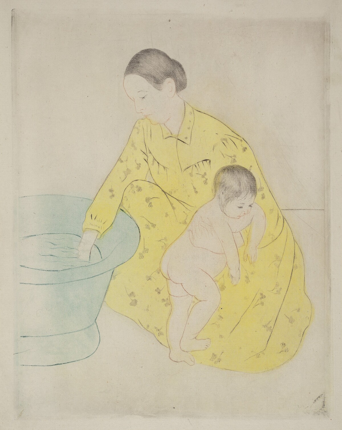 The Bath by Mary Cassatt