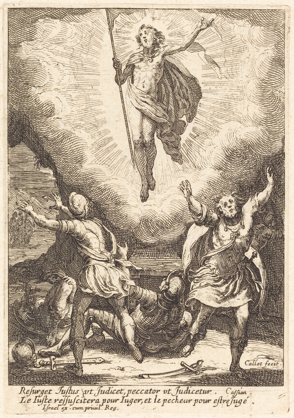 The Resurrection by Jacques Callot
