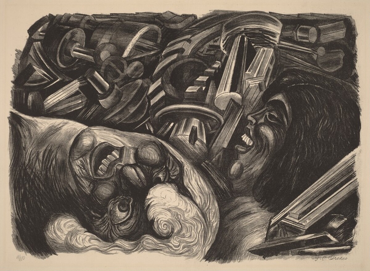 Machines (Máquinas) by José Clemente Orozco