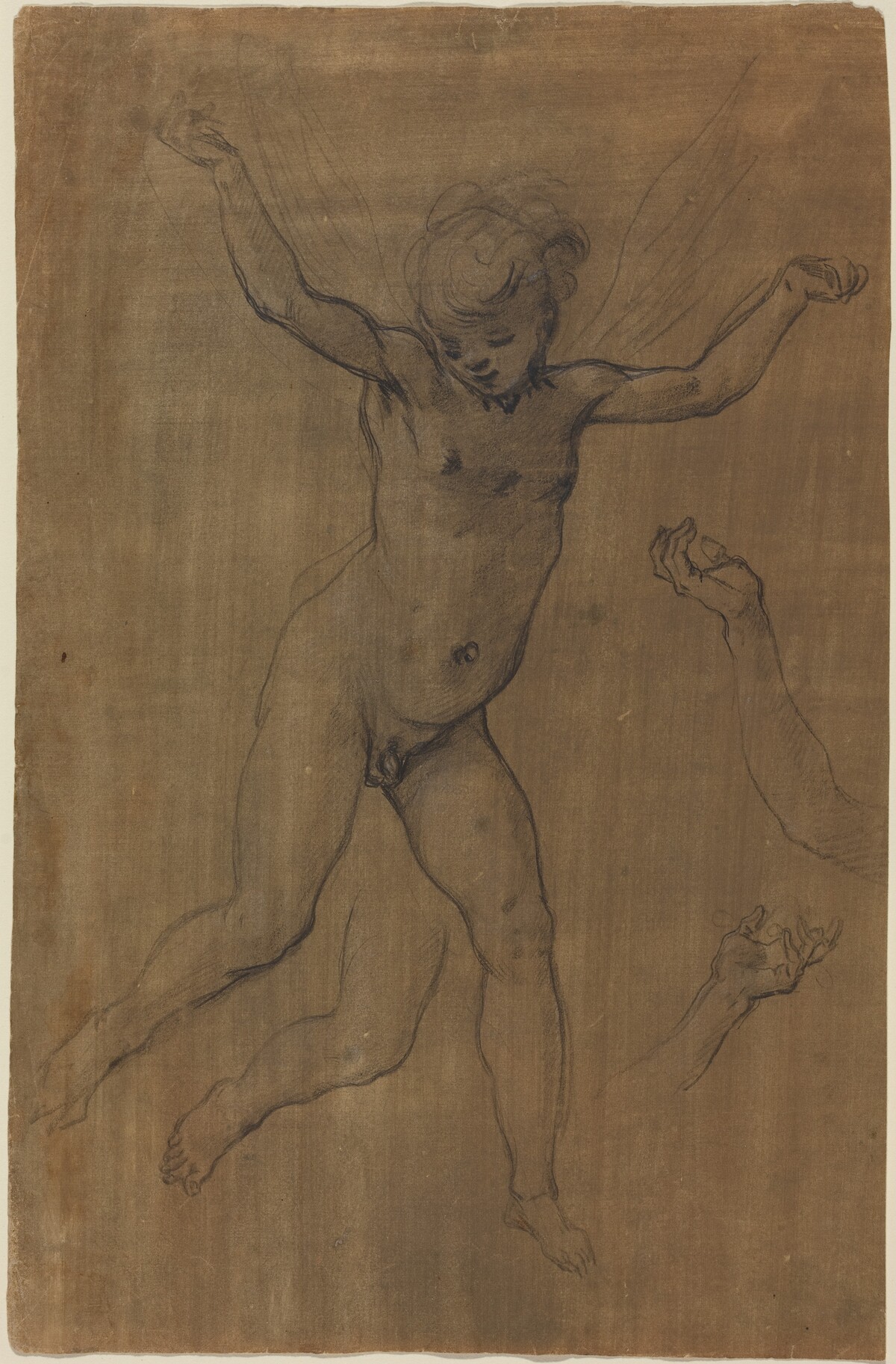 An Angel in Flight by Jacopo da Empoli