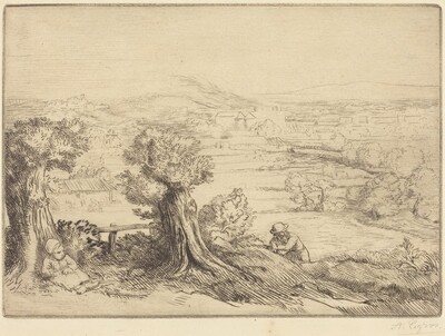 Remembrance of a Valley in Bourgogne (Souvenir d'une vallee en Bourgogne)