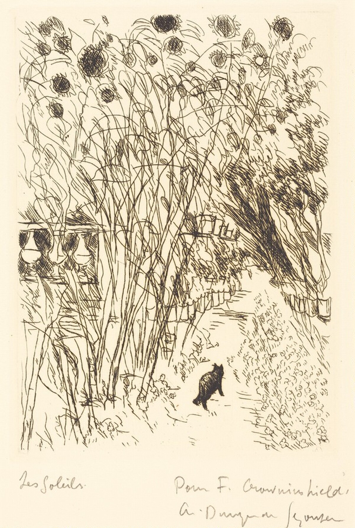 Les Soleils by André Dunoyer de Segonzac