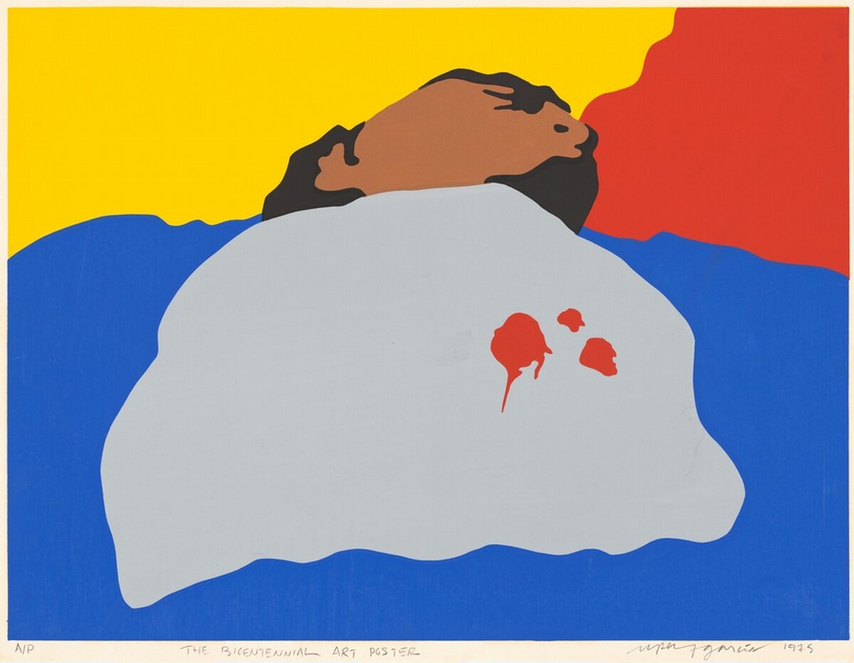 The Bicentennial Art Poster by Rupert García