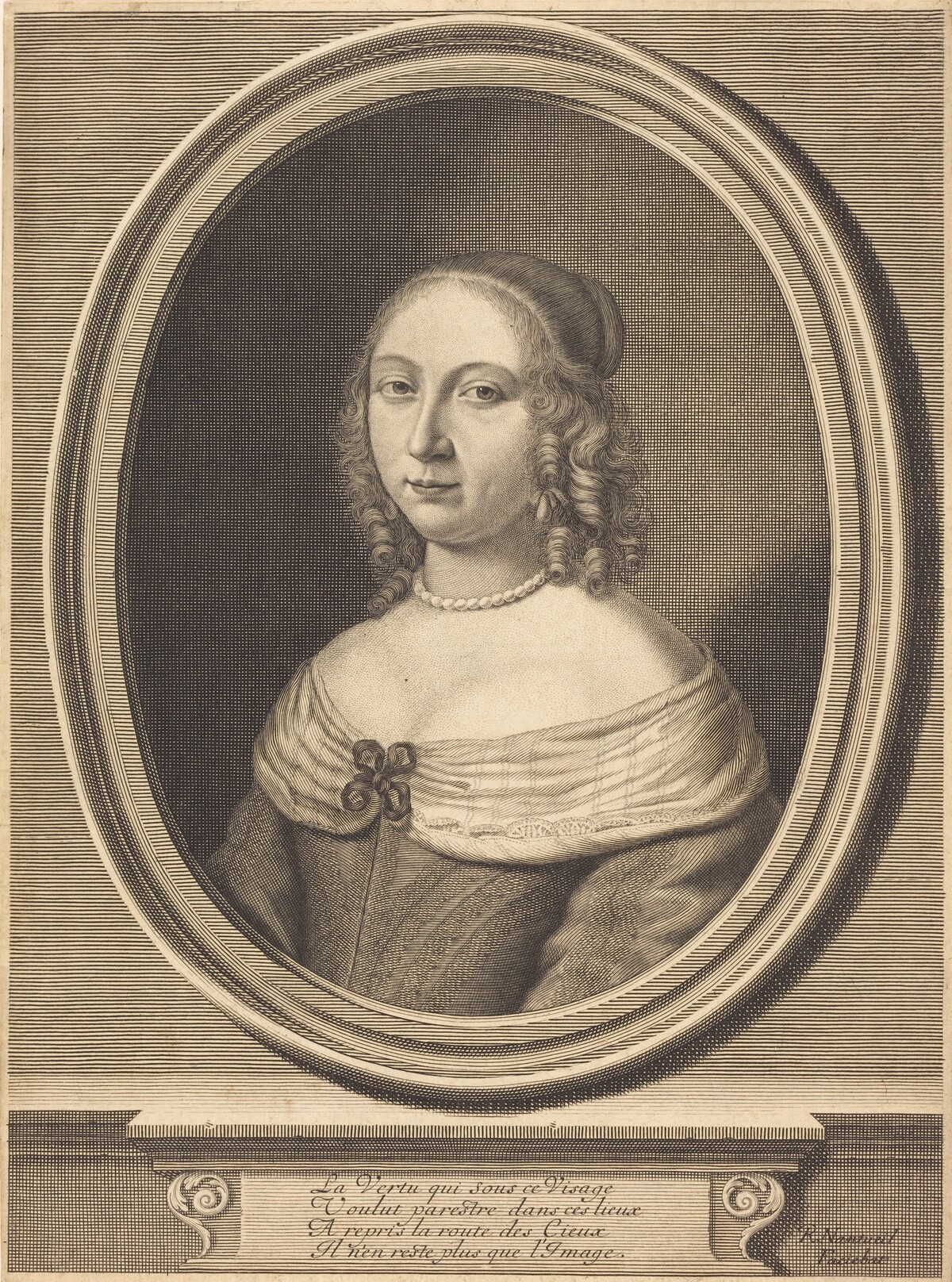Madame de Gillier by Robert Nanteuil