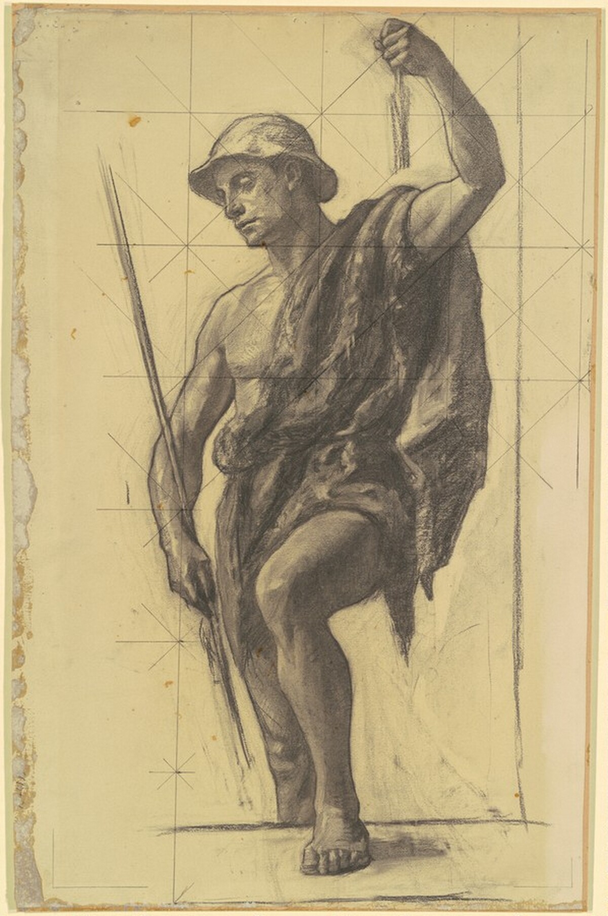 Study for "Happy Would Be the Men of the Fields, If They Knew Their Good Fortune" by Gilbert White