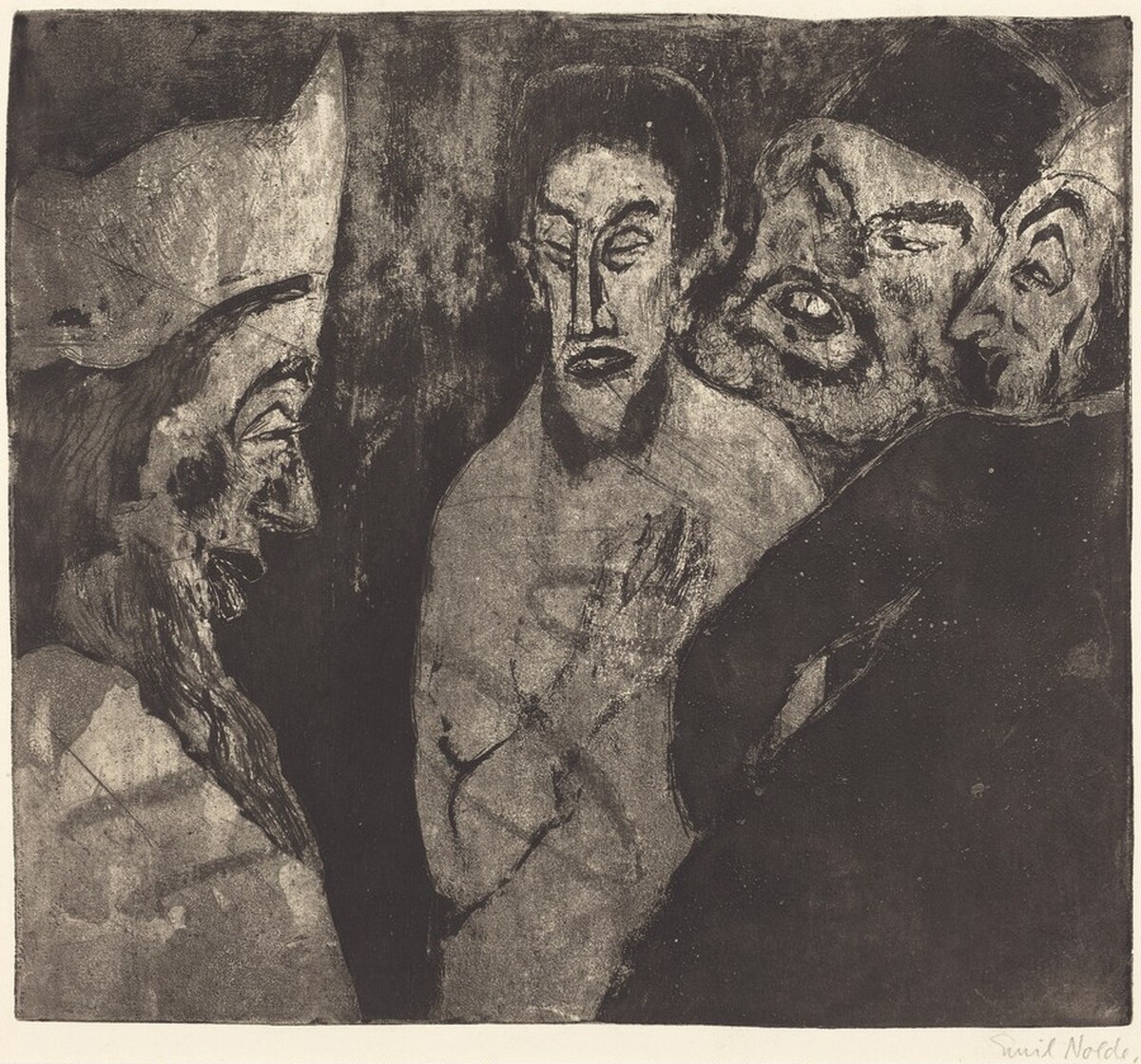 Scribes by Emil Nolde