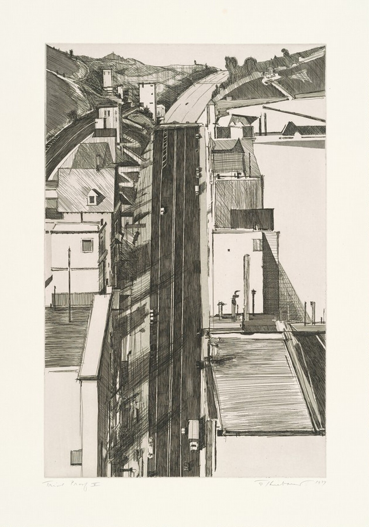 Downgrade by Wayne Thiebaud