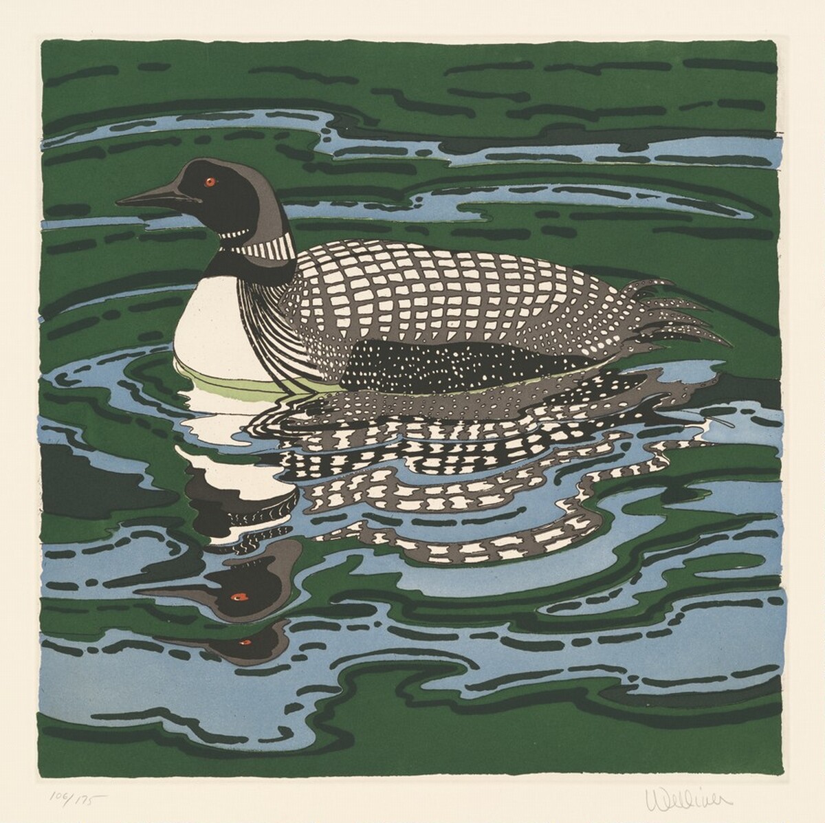 Loon by Neil Welliver