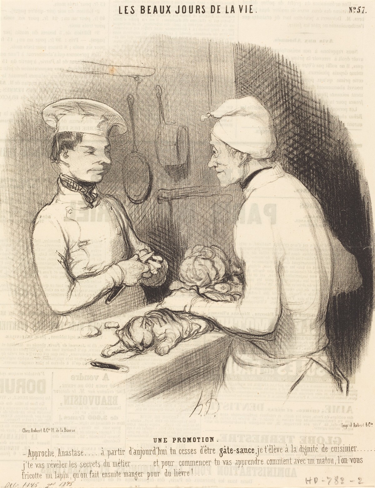 Une Promotion by Honoré Daumier