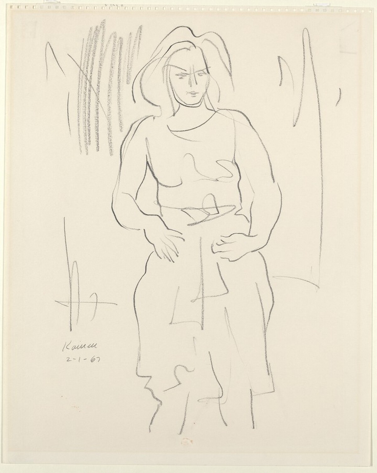 Seated Woman by Jacob Kainen