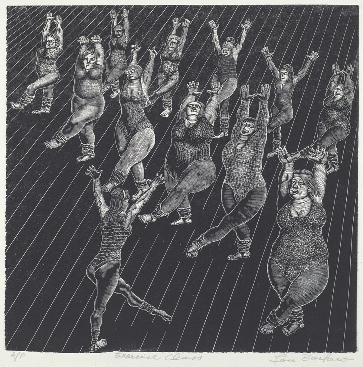 Exercise Class by Lou Barlow