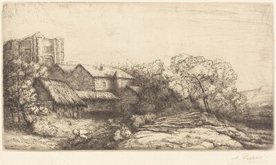 Farm at the Monastery (La ferme de l'abbaye)