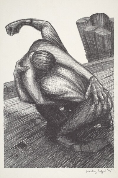 Untitled (Dock Workers Fighting)