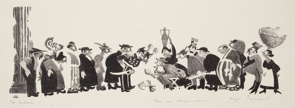 Audience by Alfred Bendiner