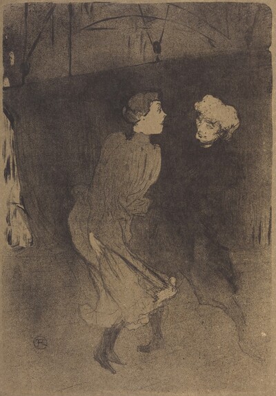 Dress Rehearsal at the Folies-Bergere (Répétition générale aux Folies-Bergère)
