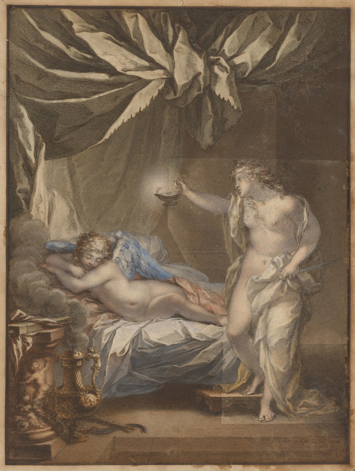 Cupid and Psyche by Santino Tagliafichi
